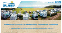 Desktop Screenshot of camping-walkyrien.de